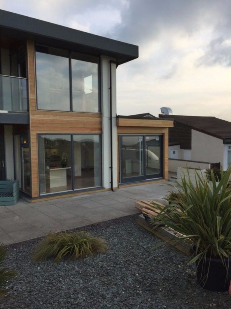 Perranporth, contemporary extension – stunning views